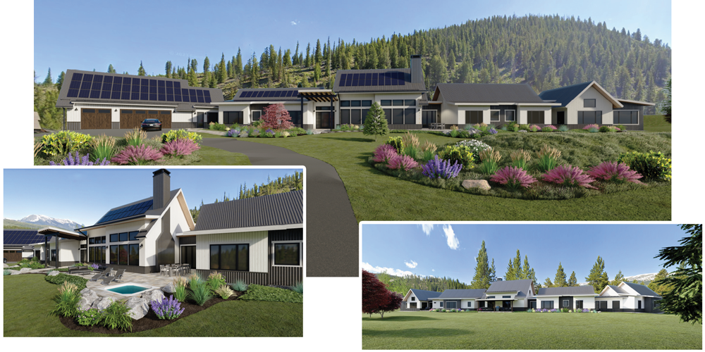 The Panorama Idea Home Color Renderings