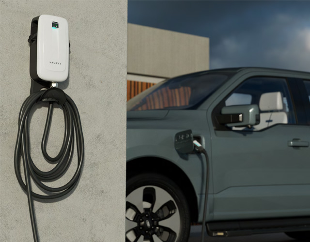 The Savant Level 2 (240V) EV charger