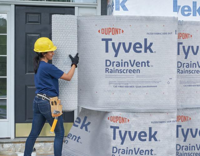 DuPont™ Tyvek® DrainVent™ Rainscreen
